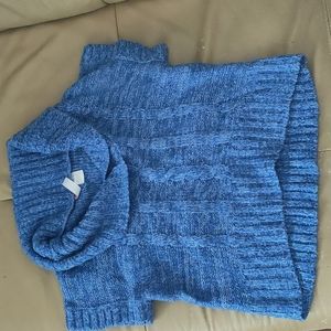 Woman's blue sweater,blue, M